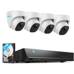 Reolink 4K Security System: 4 PoE Cameras & 8CH NVR with 2TB HDD