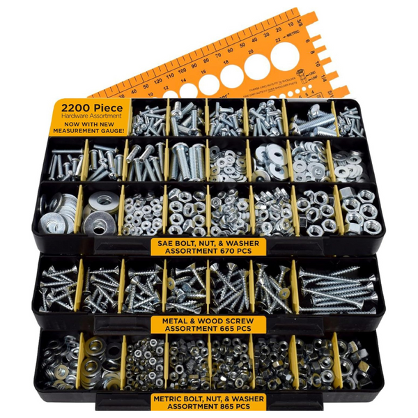 2201-Piece Jackson Palmer Hardware Assortment Kit