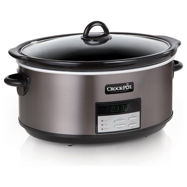 Crock Pot 8-Quart Stainless Steel Slow Cooker