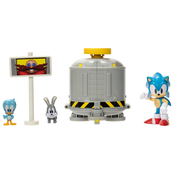 Sonic The Hedgehog 2.5" Level Clear Diorama Playset