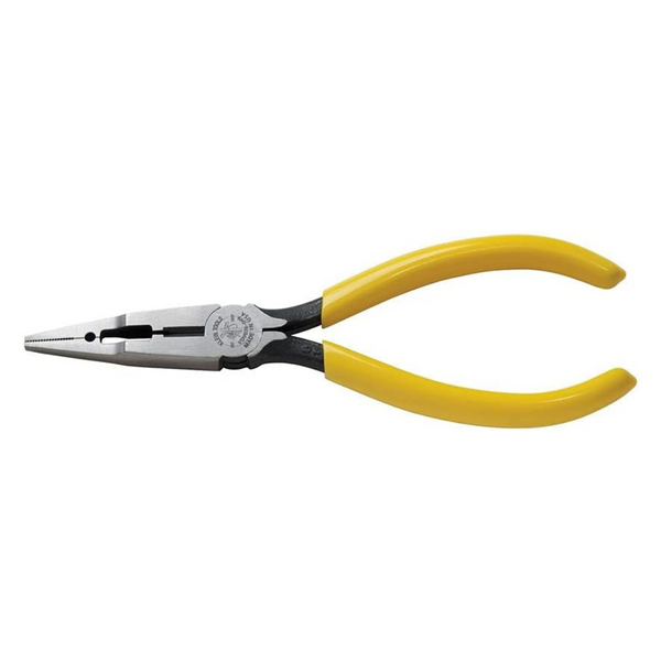 Klein Tools Crimping Long Nose Pliers With Curved Handles