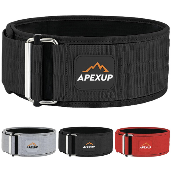 4" Quick Locking Gym Fitness Weightlifting Belt