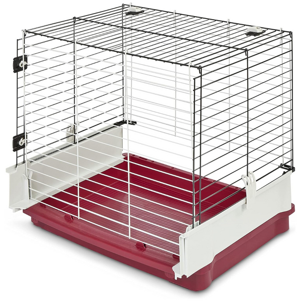 MidWest Homes Wire Extension Pets Rabbit Cage (23.8"L x 18.5"W x 19.8"H)