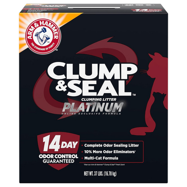 Arm & Hammer Clump & Seal Platinum Cat Litter