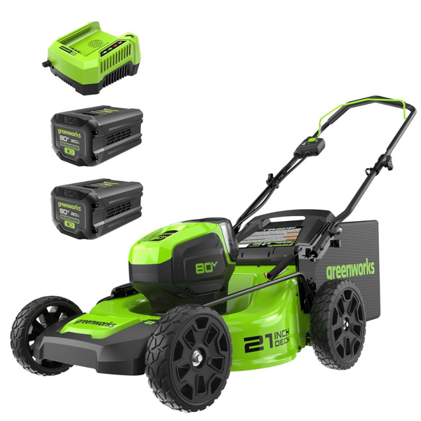 Greenworks PRO 80V 21 Inch Cordless Push Lawn Mower