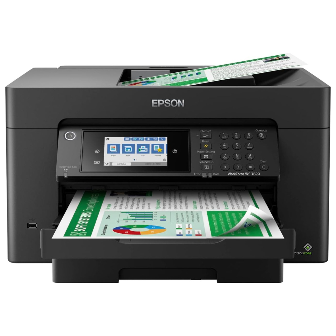 Epson WorkForce Pro Wireless Network Color Inkjet All-in-1 Printer