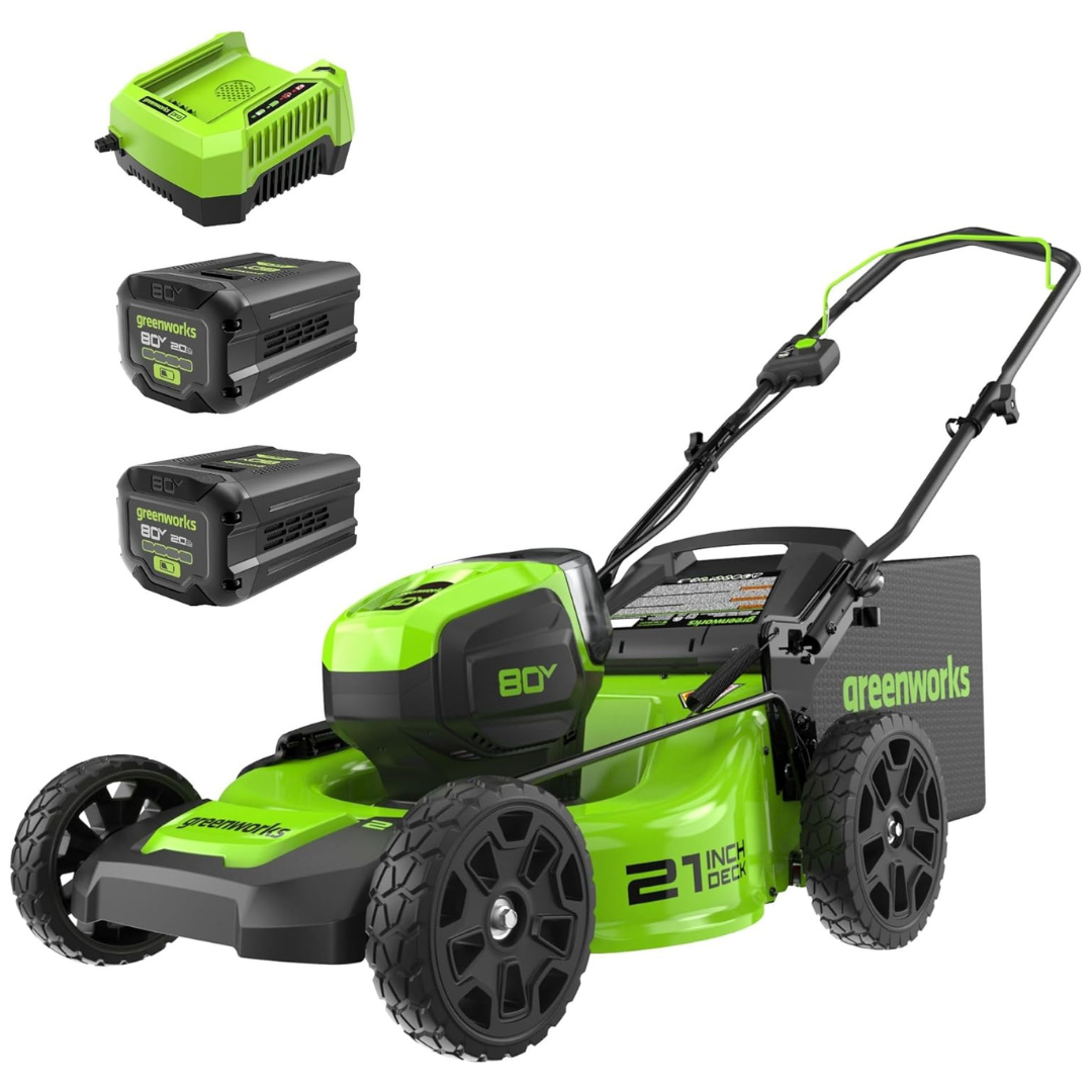 Greenworks PRO 80V 21 inch Cordless Push Lawn Mower