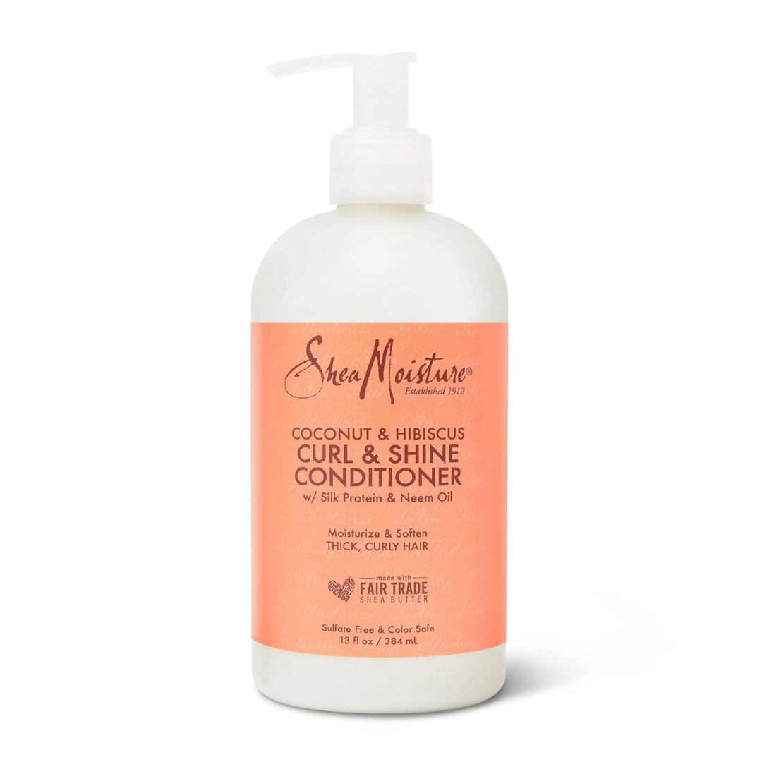 SheaMoisture Coconut & Hibiscus Curl & Shine Conditioner (13 Oz)