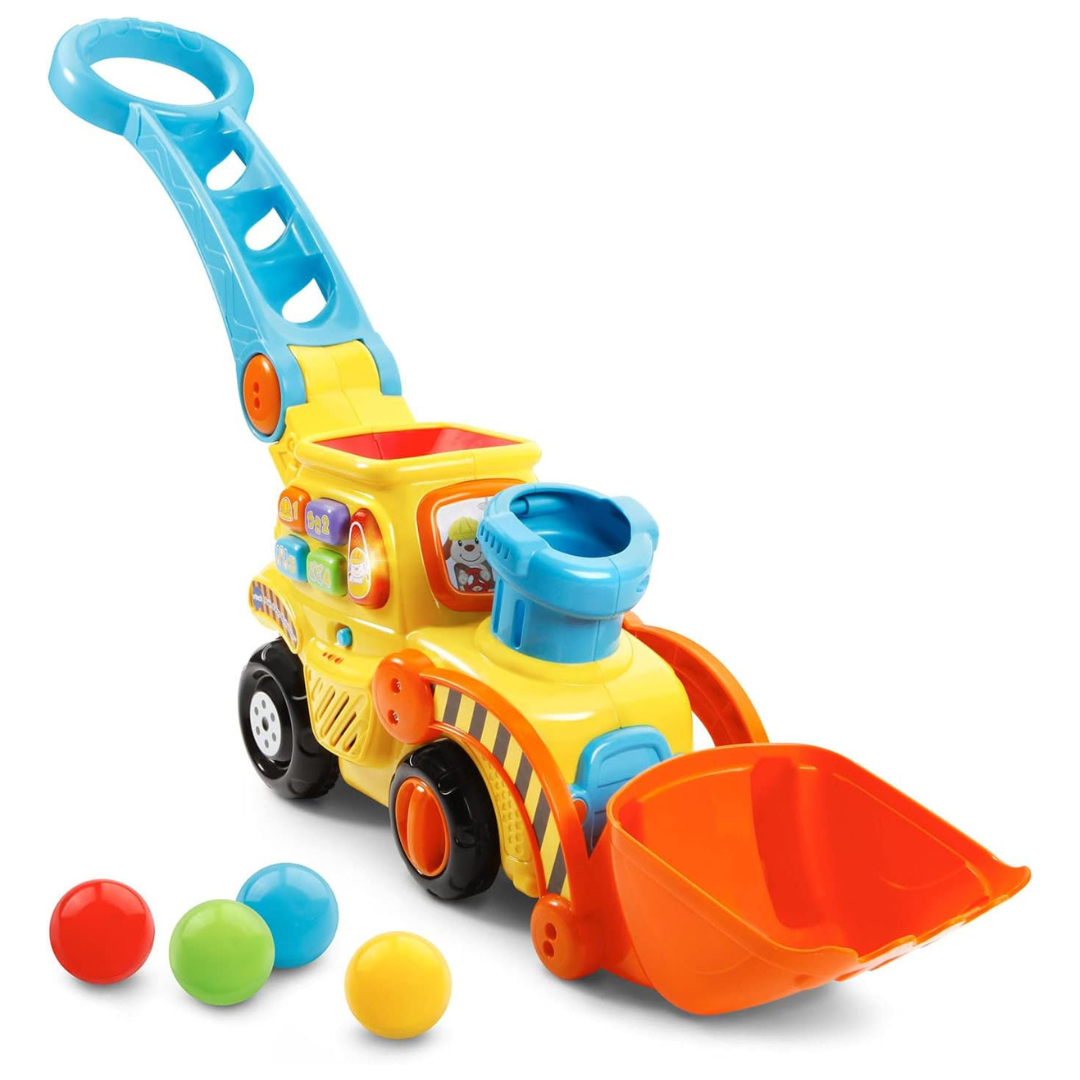 VTech Pop-A-Balls Push & Pop Bulldozer