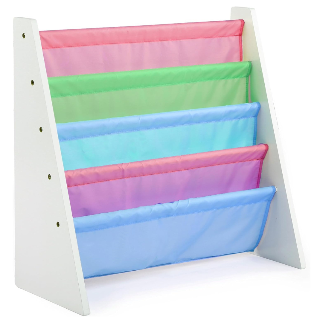 Humble Crew Kids 5 Shelf Book Rack Storage Bookshelf