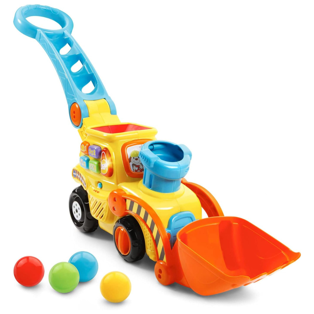 VTech Pop-A-Balls Push & Pop Bulldozer