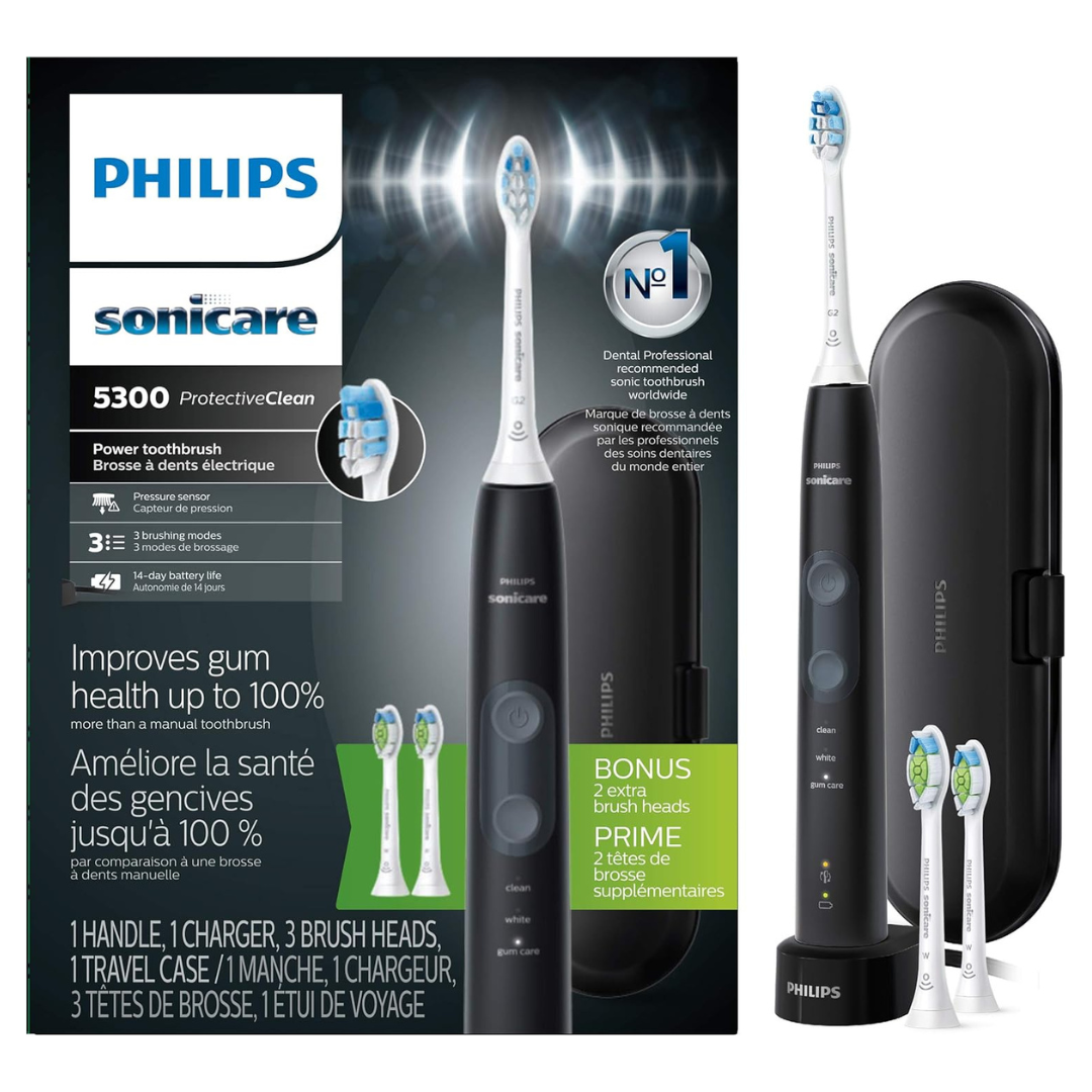 Philips Sonicare ProtectiveClean 5300 Rechargeable Electric Toothbrush