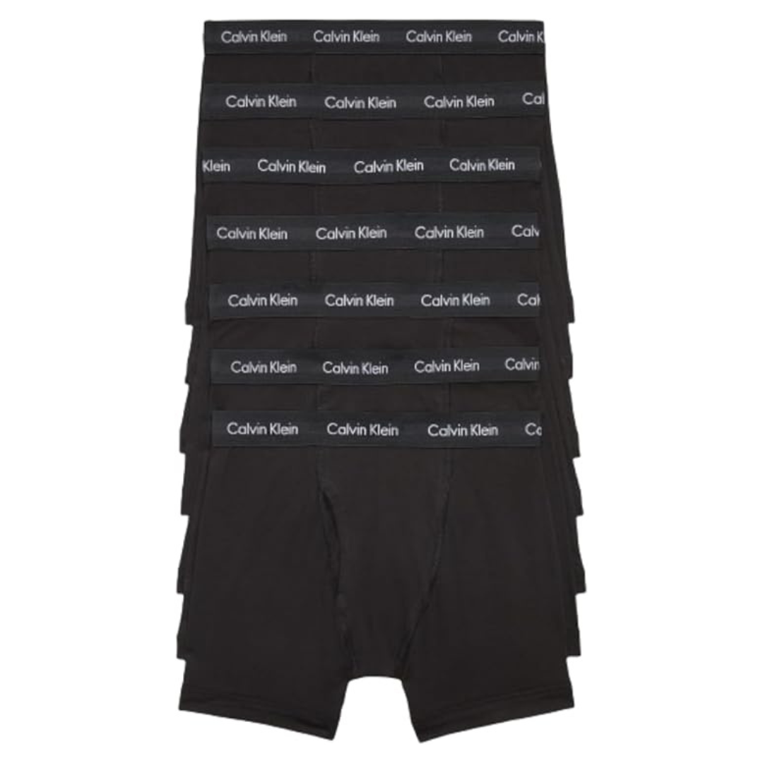 Calvin Klein Men’s Cotton Stretch 7-Pack Boxer Briefs