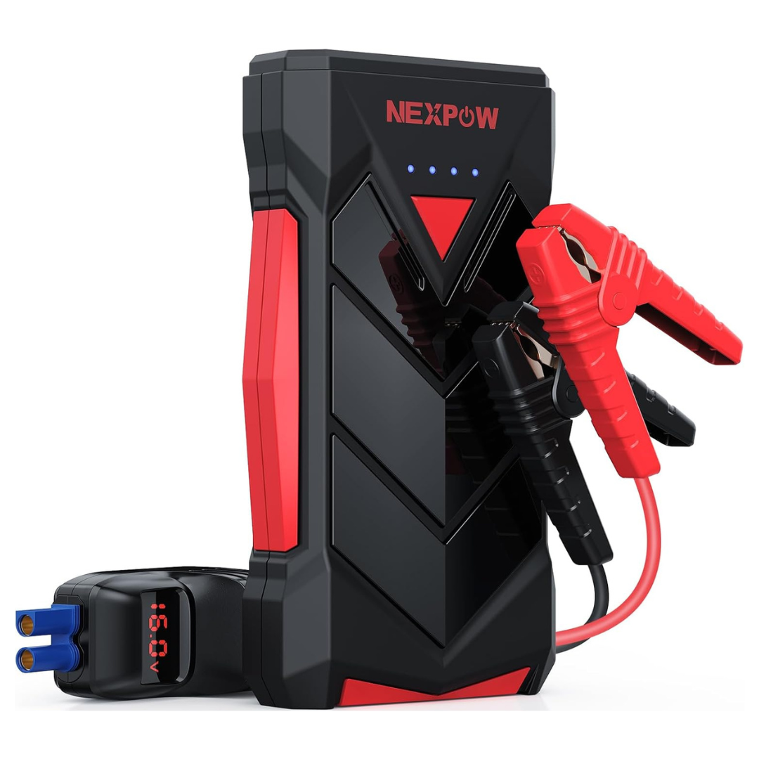 Nexpow Portable 12V Car Battery Jump Starter Power Pack