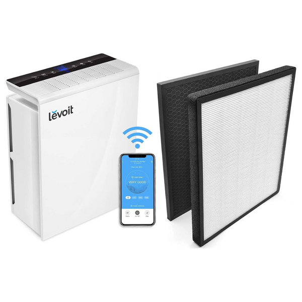 Levoit Smart WiFi Home Large Room Air Purifiers With Extra Main Filter