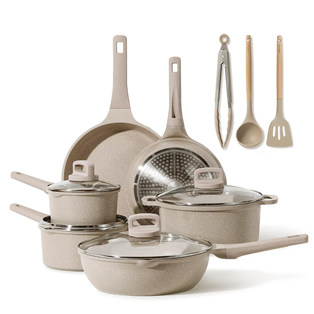 Carote 13-Piece Nonstick Cookware Set