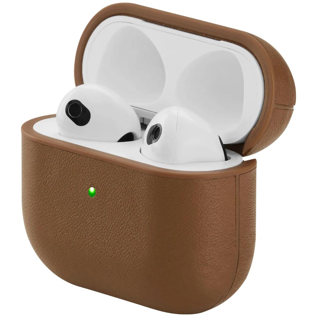 Insignia Magnetic Leather Case for Apple AirPods (3rd Generation)