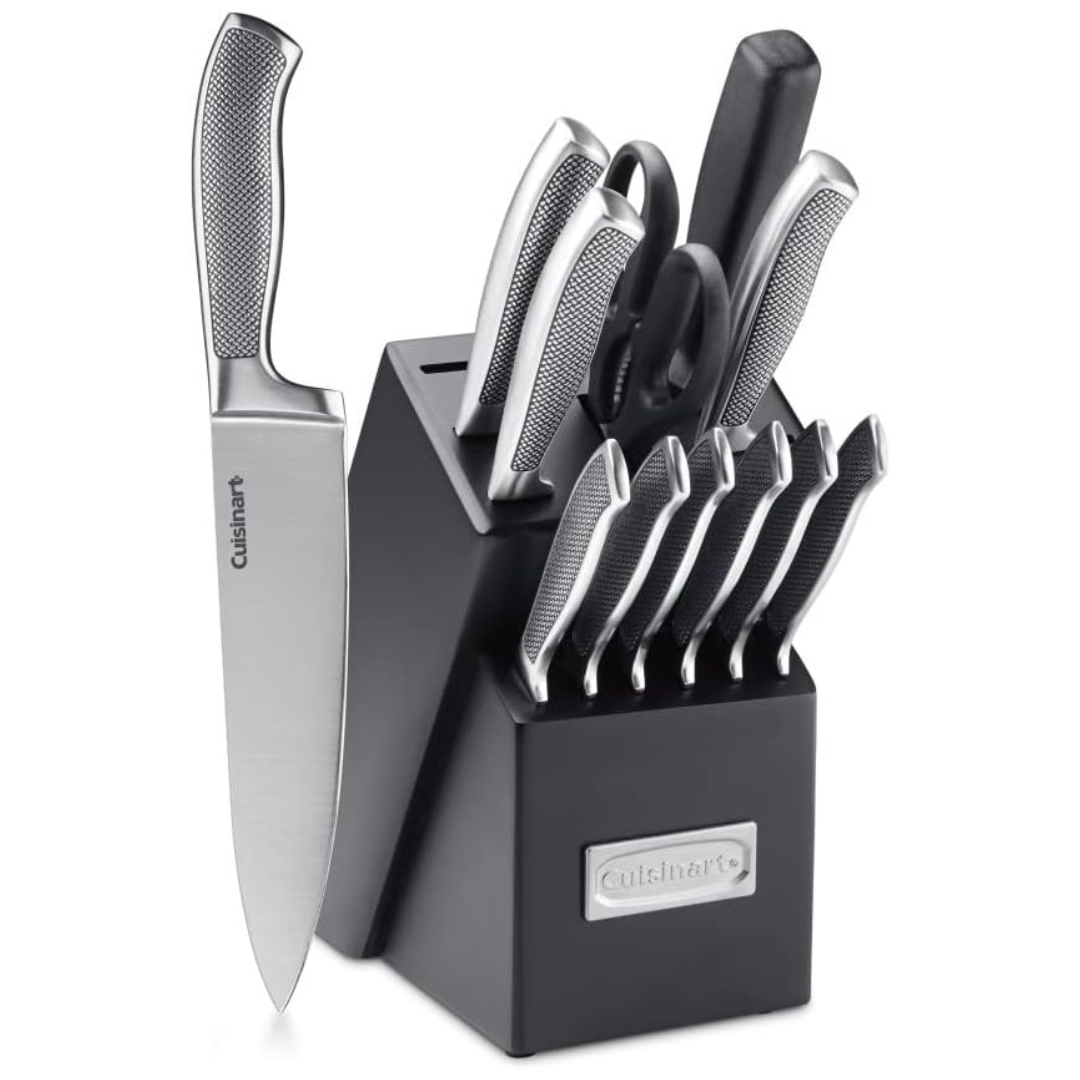 Cuisinart C77SS-13P 13-Piece Stainless Steel Graphix Collection Block Set