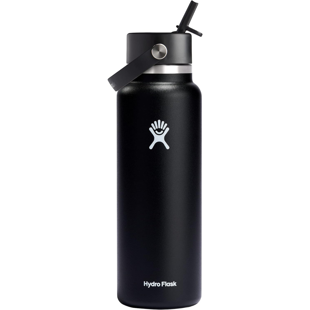 40oz Hydro Flask Vacuum Insulated Water Bottle with Straw Lid (Various)