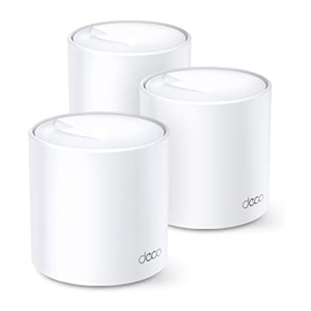 3-Pack TP-Link Deco AX4300 Pro Dual-Band Wi-Fi 6 Mesh Wi-Fi System