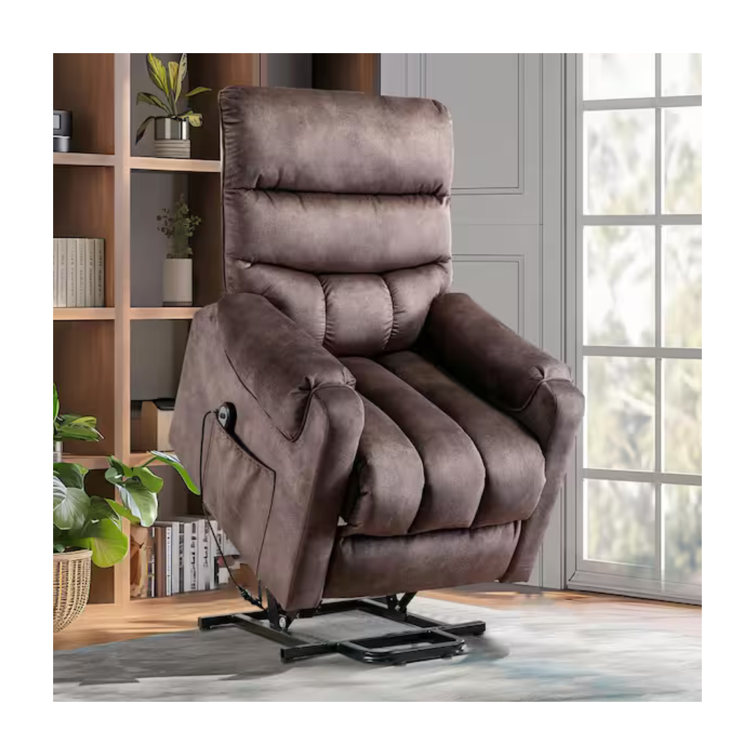 Electric Fabric Living Room Recliner Single Sofa Seat