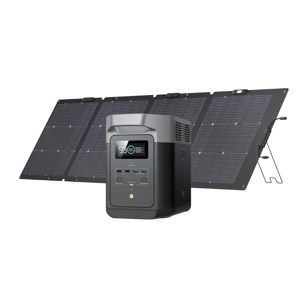 EF ECOFLOW Solar Generator DELTA2 With 220W Solar Panel