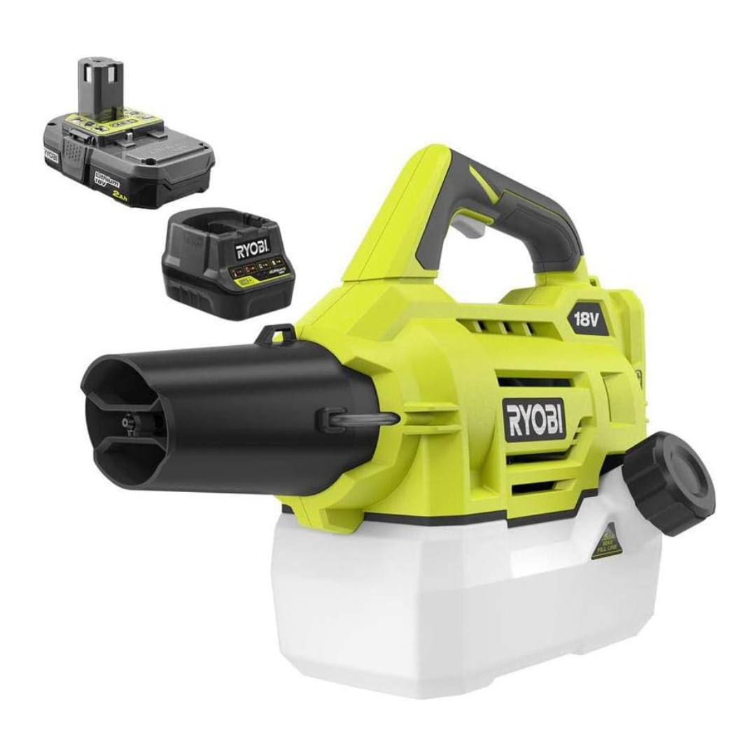 Ryobi ONE+ 18V Cordless Fogger/Mister W/2Ah Battery & Charger