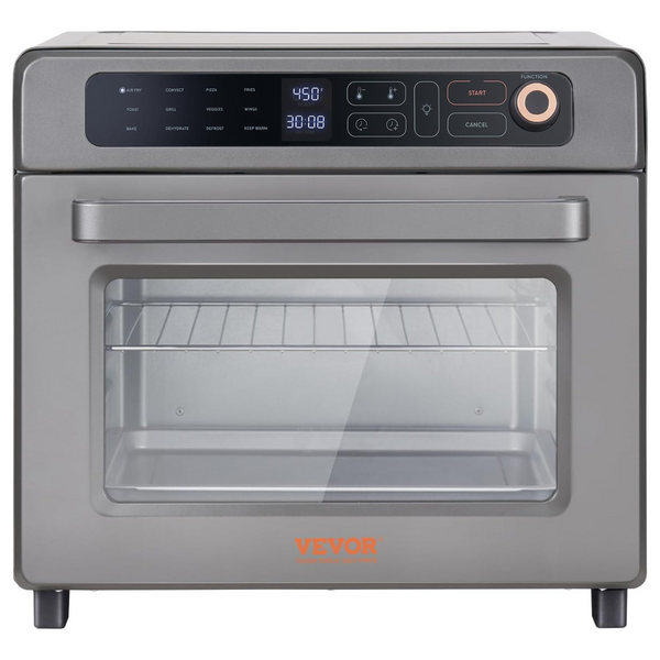 Vevor 12-In-1 1700W Stainless Steel Air Fryer Toaster Oven