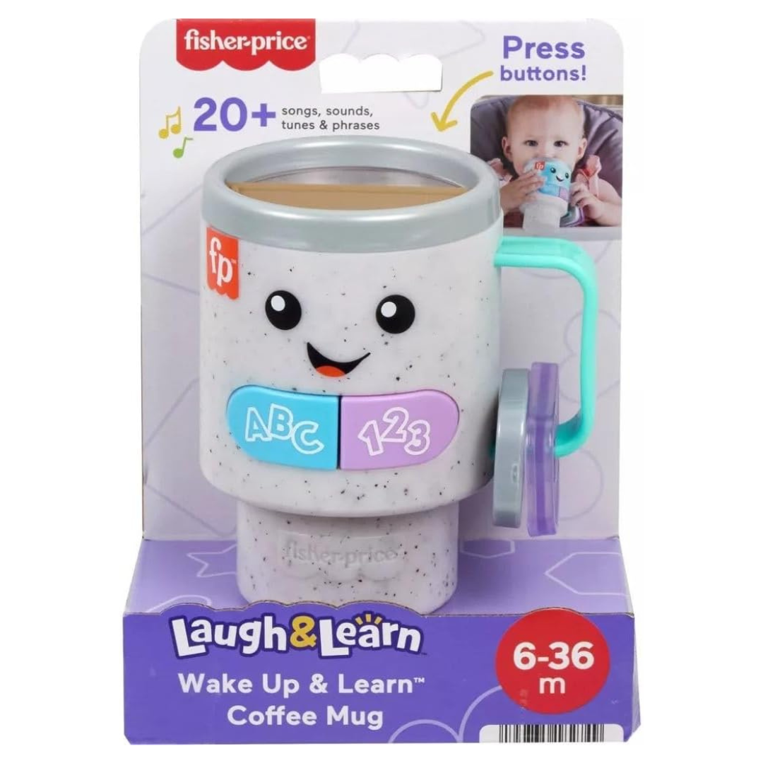 Fisher-Price Laugh & Learn Wake Up & Learn Coffee Mug Toy