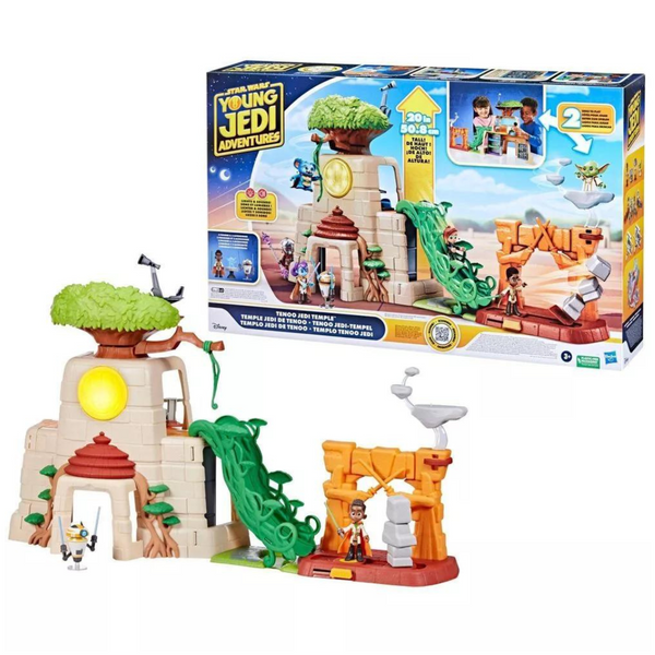 Star Wars: Young Jedi Adventures Tenoo Jedi Temple 20" Tall Playset