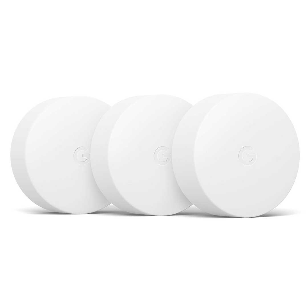 3-Pack Google Nest Bluetooth Temperature Sensors (White)