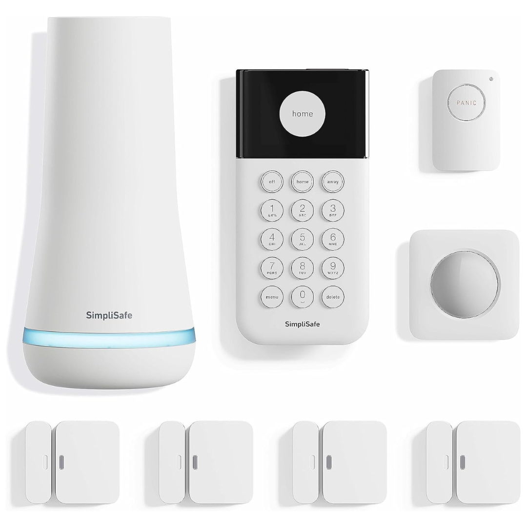 8-Piece SimpliSafe Wireless Home Security System