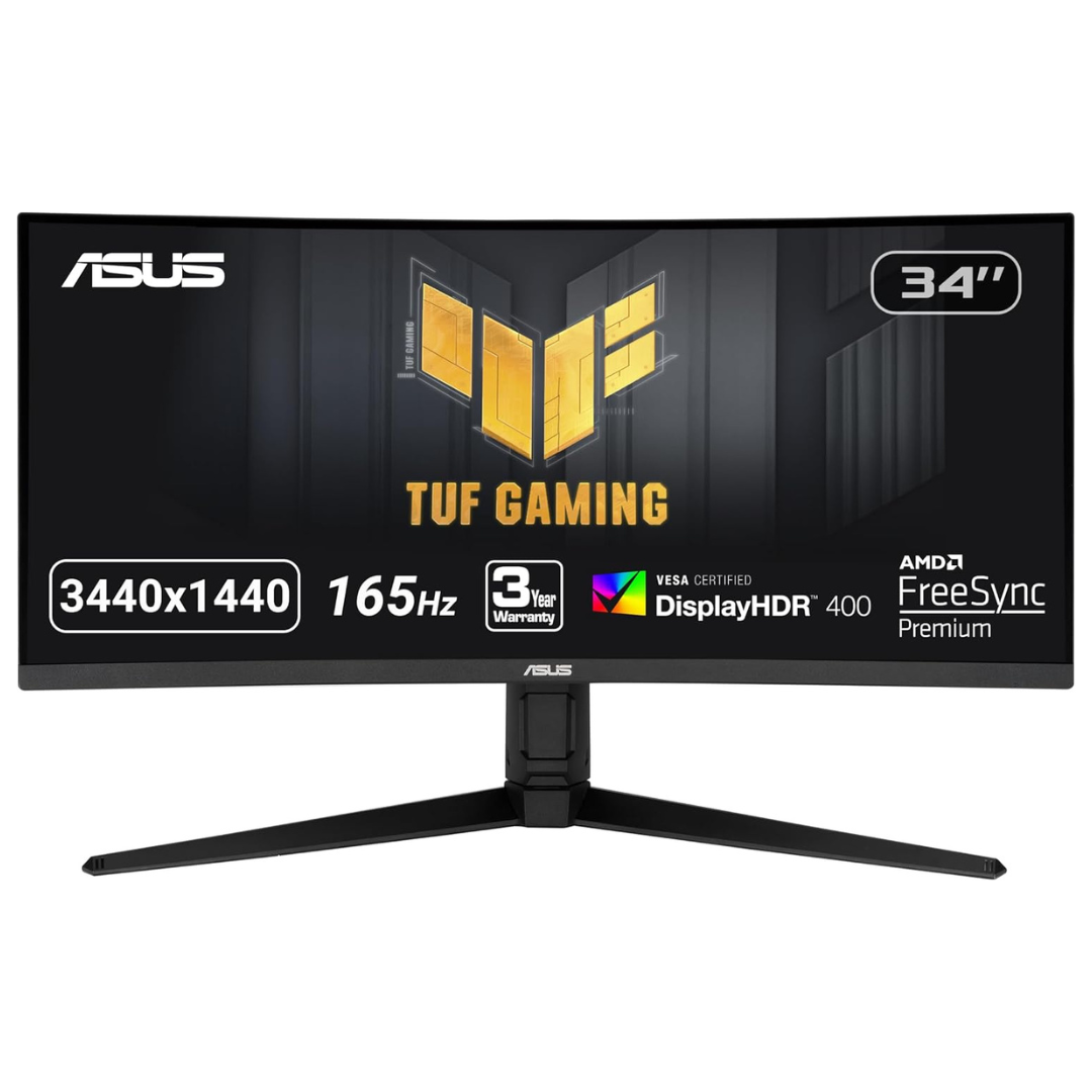 Asus TUF VG34VQL1B 34" Curved WQHD Gaming Monitor