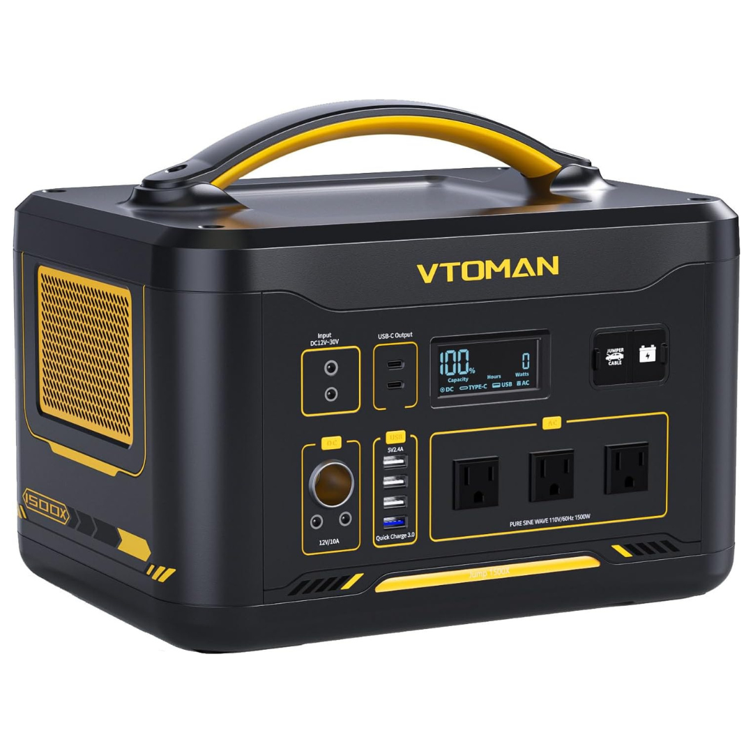 Vtoman Jump 1500W Portable Battery Powered Power Station