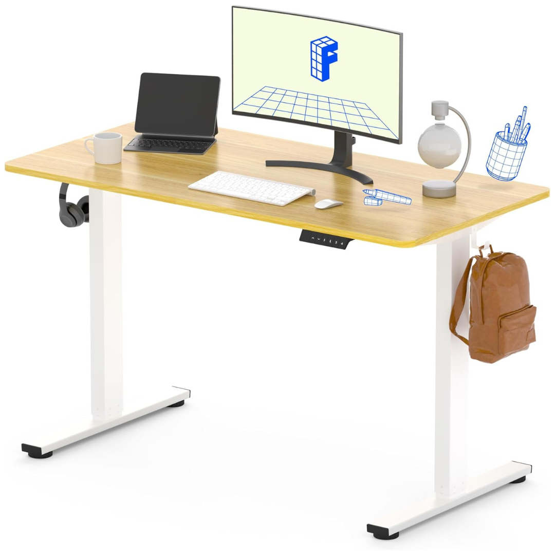 FlexiSpot EN1 48 x 24 Inches Whole-Piece Standing Desk