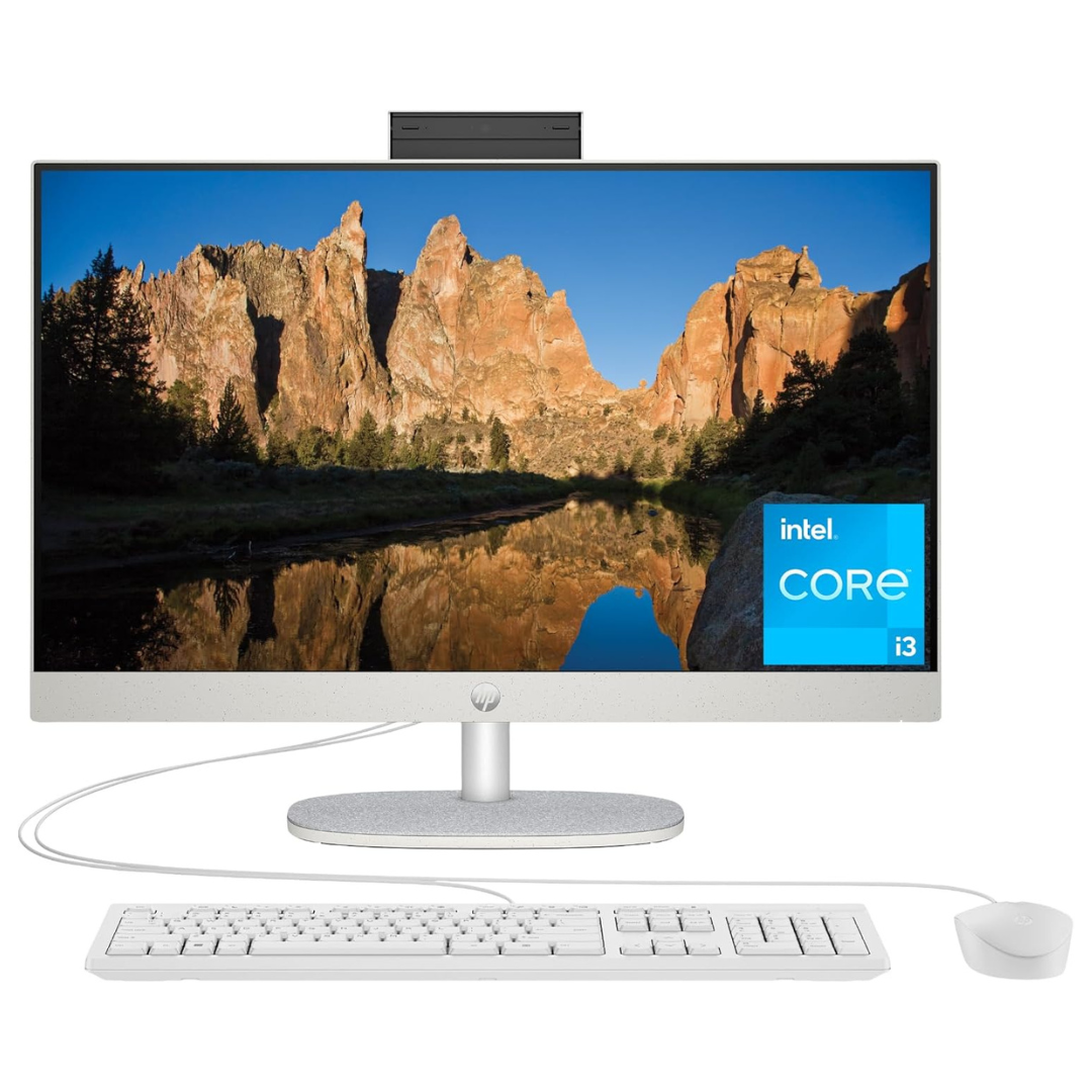 HP 24-cr0042 23.8" FHD All-in-One (i3-N300 / 8GB RAM / 512GB SSD)