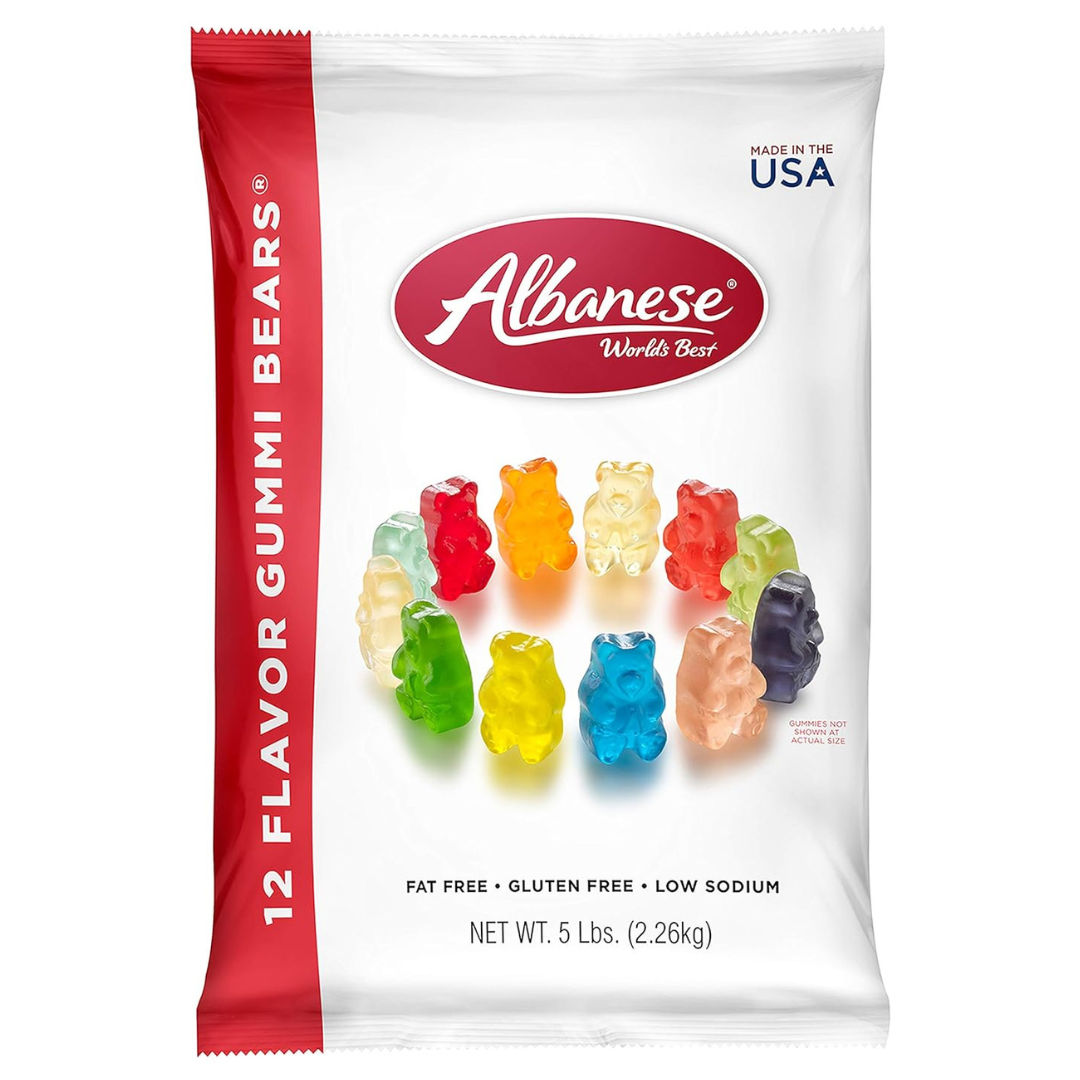 Albanese World's Best 12 Flavor Gummi Bears