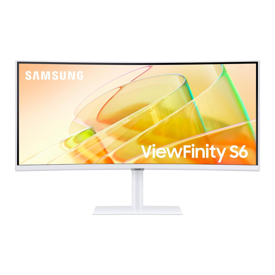 Samsung ViewFinity 34" Curved Ultrawide 1440p HDR 100Hz 5ms VA FreeSync Monitor