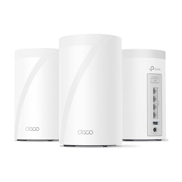 3-Pack TP-Link Deco BE63 Tri-Band WiFi 7 BE10000 Home Mesh System