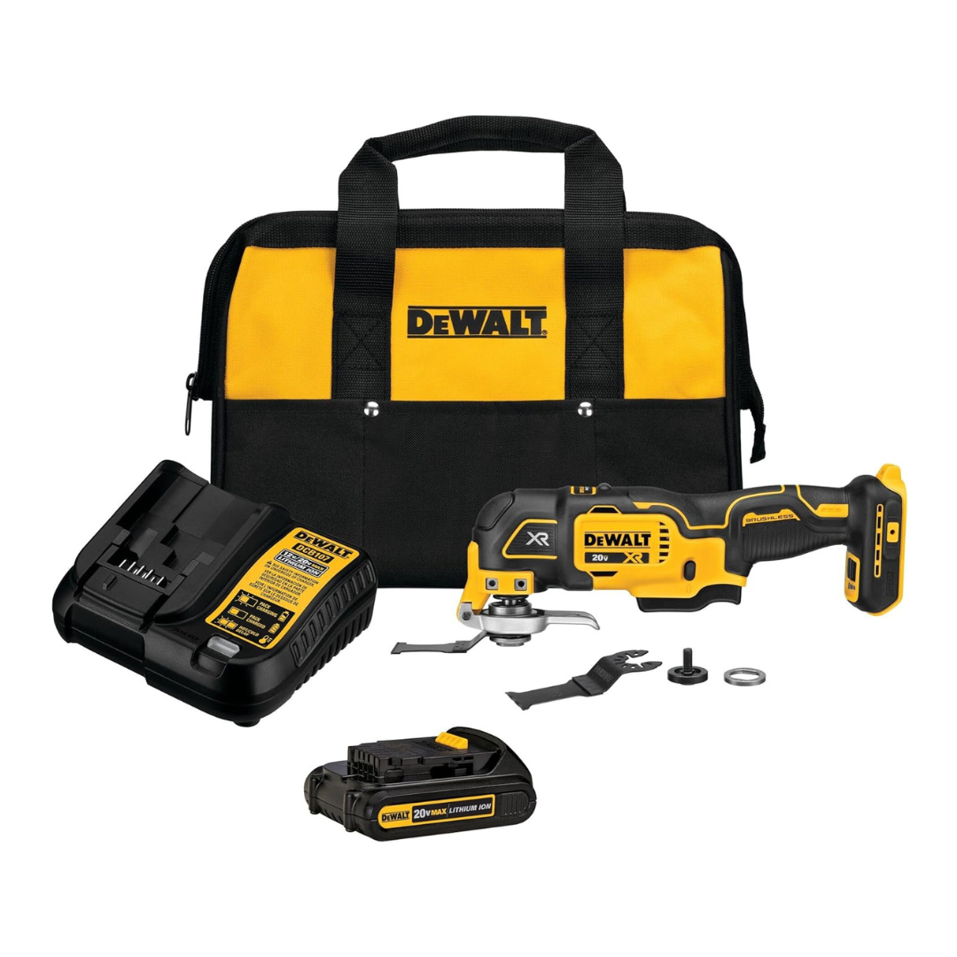 Dewalt 20V MAX XR Brushless 3-Speed Oscillating Tool W/Battery & Charger