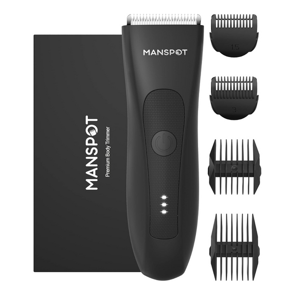 Manspot Men's Electric Ball Replaceable Ceramic Blade Heads Hair Trimmer