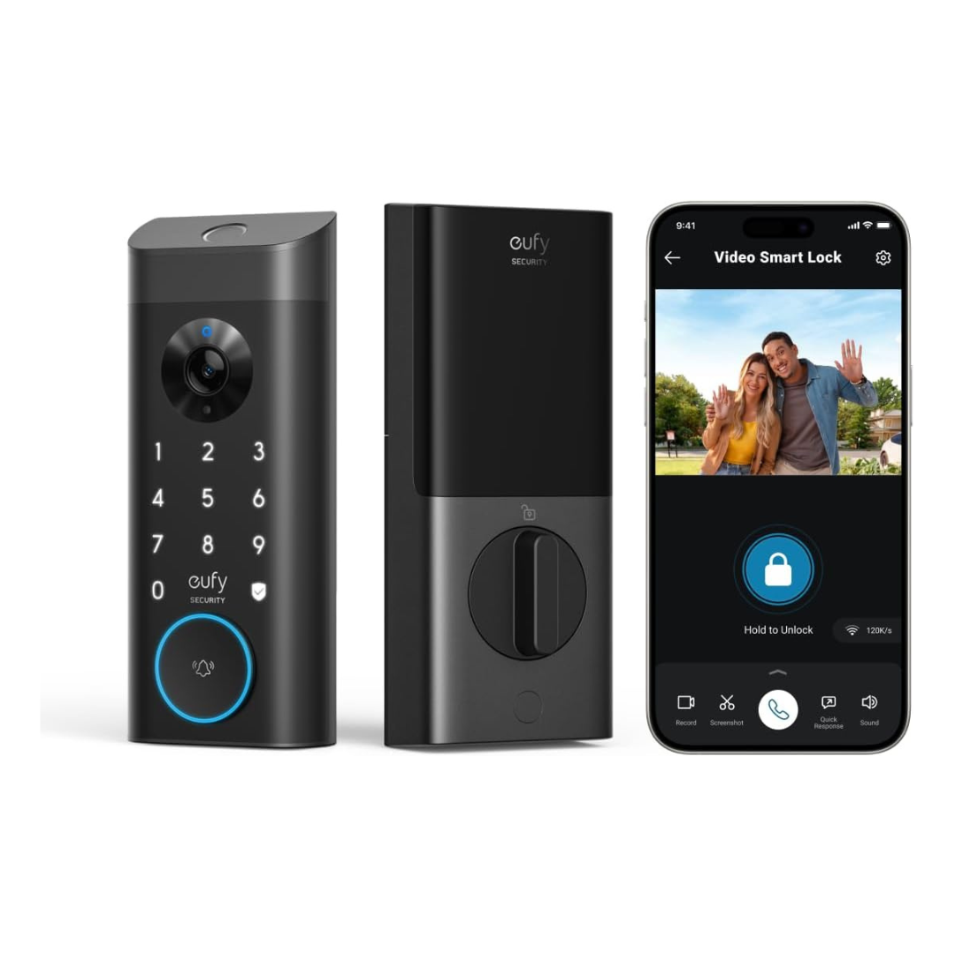 eufy Security 3-In-1 Video Keyless Smart Lock E330