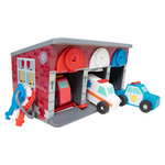 7-Piece Melissa & Doug Kids Keys & Cars Rescue Garage Playset