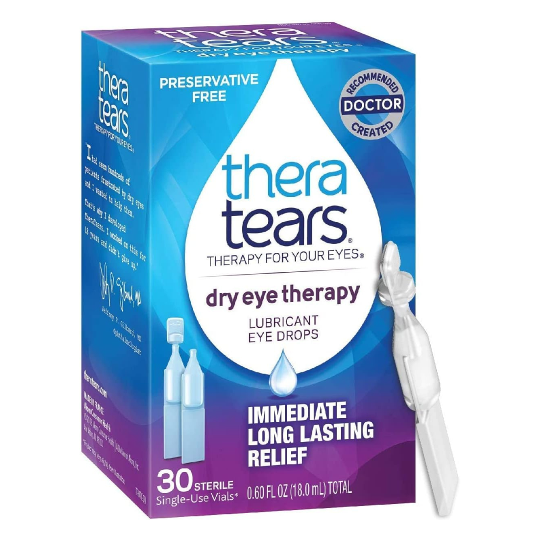 TheraTears Dry Eye Therapy Lubricant Eye Drops For Dry Eyes