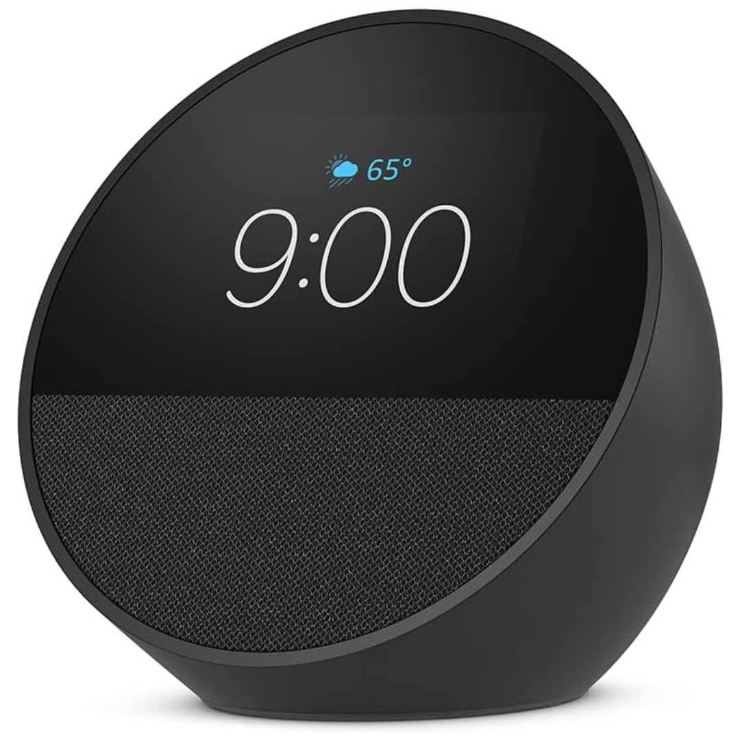 Amazon Echo Spot Smart Alarm Clock (2024)(3 Colors)