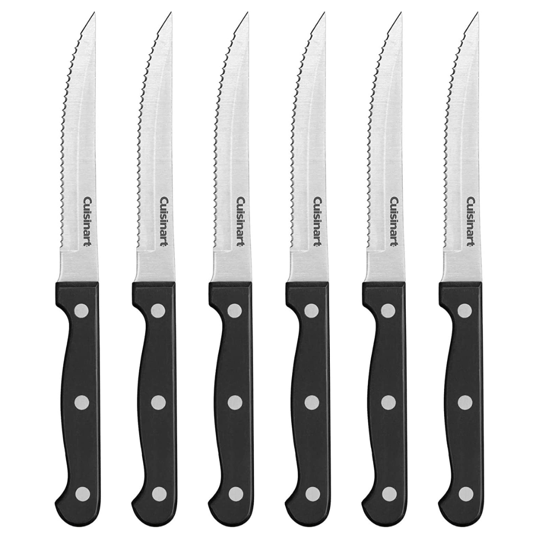 Cusinart 6pc Steak Knife Set With Steel Blades