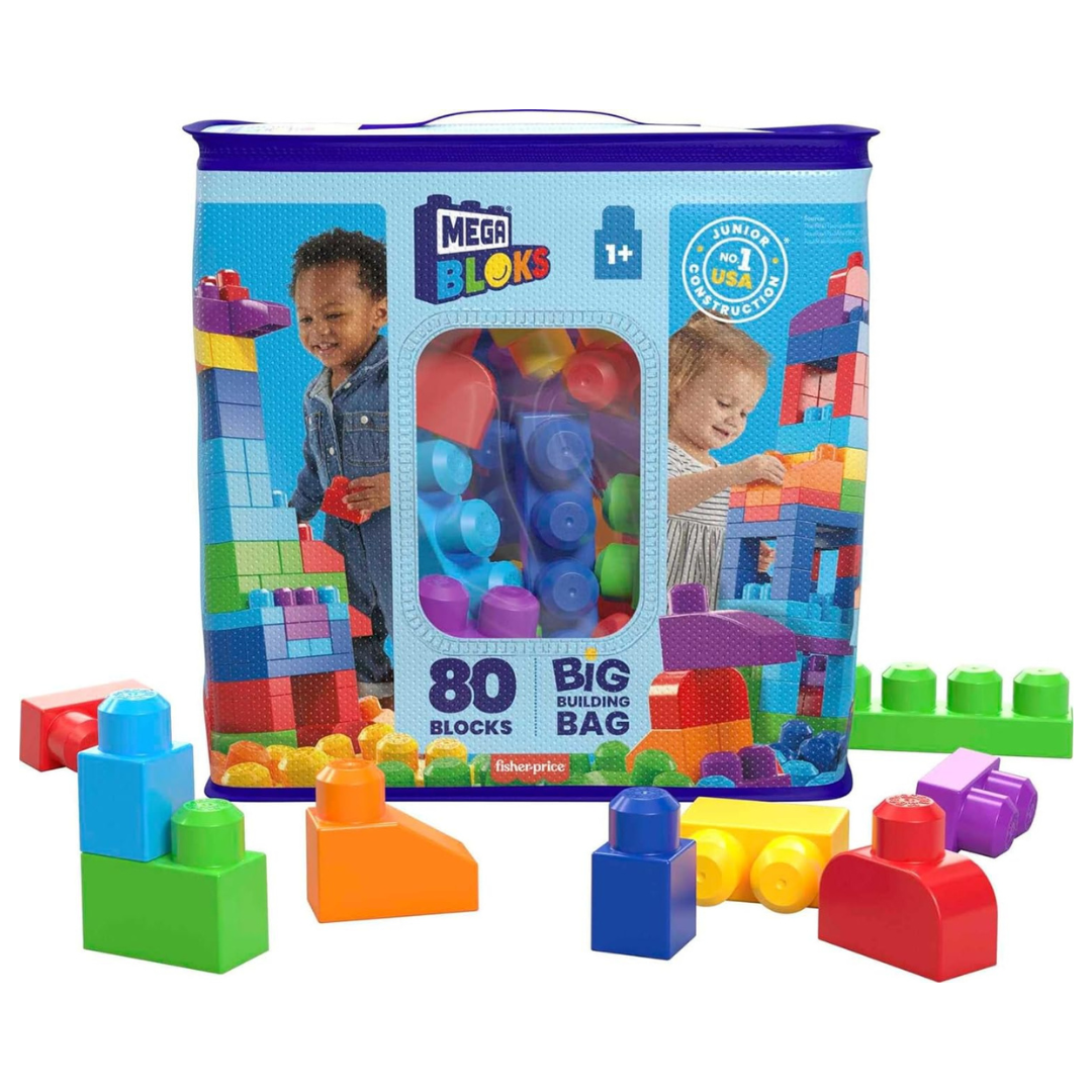 *PRIME BIG DEAL!* – MEGA BLOKS First Builders Toddler Blocks Toys Set