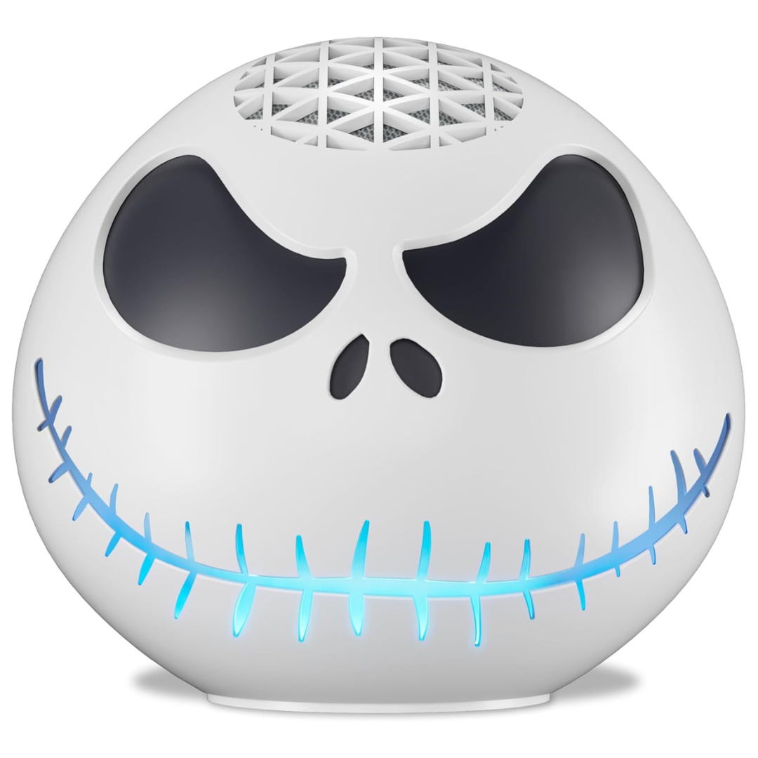 Echo Dot Bundle: Includes Echo Dot (5th Gen, 2022 Release), Limited Edition Disney Jack Skellington Shell