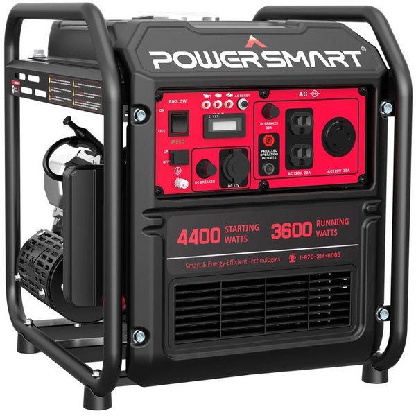 PowerSmart 4400W RV Ready Open Frame Inverter Generator