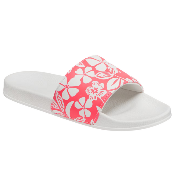 Old Navy Girl's Printed Faux-Leather Pool Slide Sandals (4-Colors)